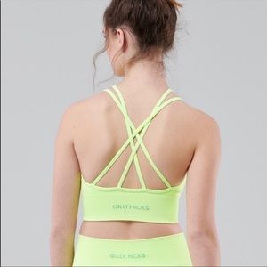 Gilly Hicks Go Seamless Strappy High Neck Sports Bra XS